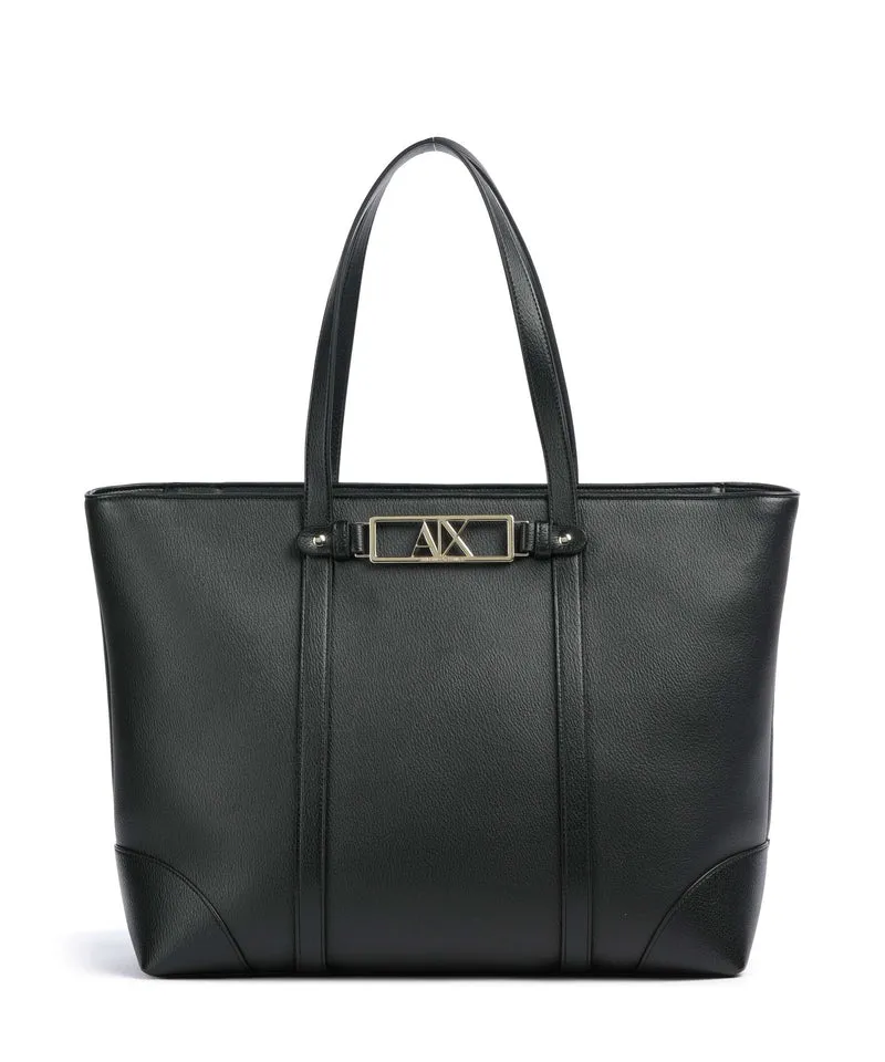 Armani Exchange Polly M Borsa shopper black