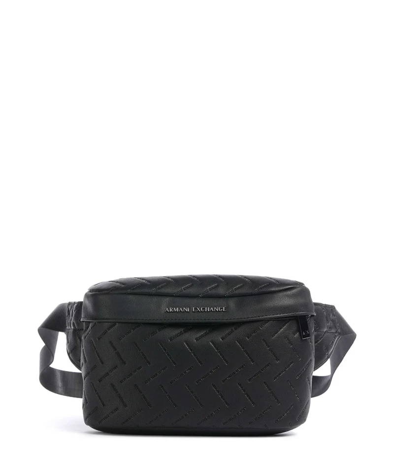 Armani Exchange Ginevra Embossed Marsupio black