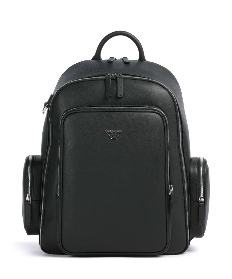 Emporio Armani Business Regenerated Zaino black beauty