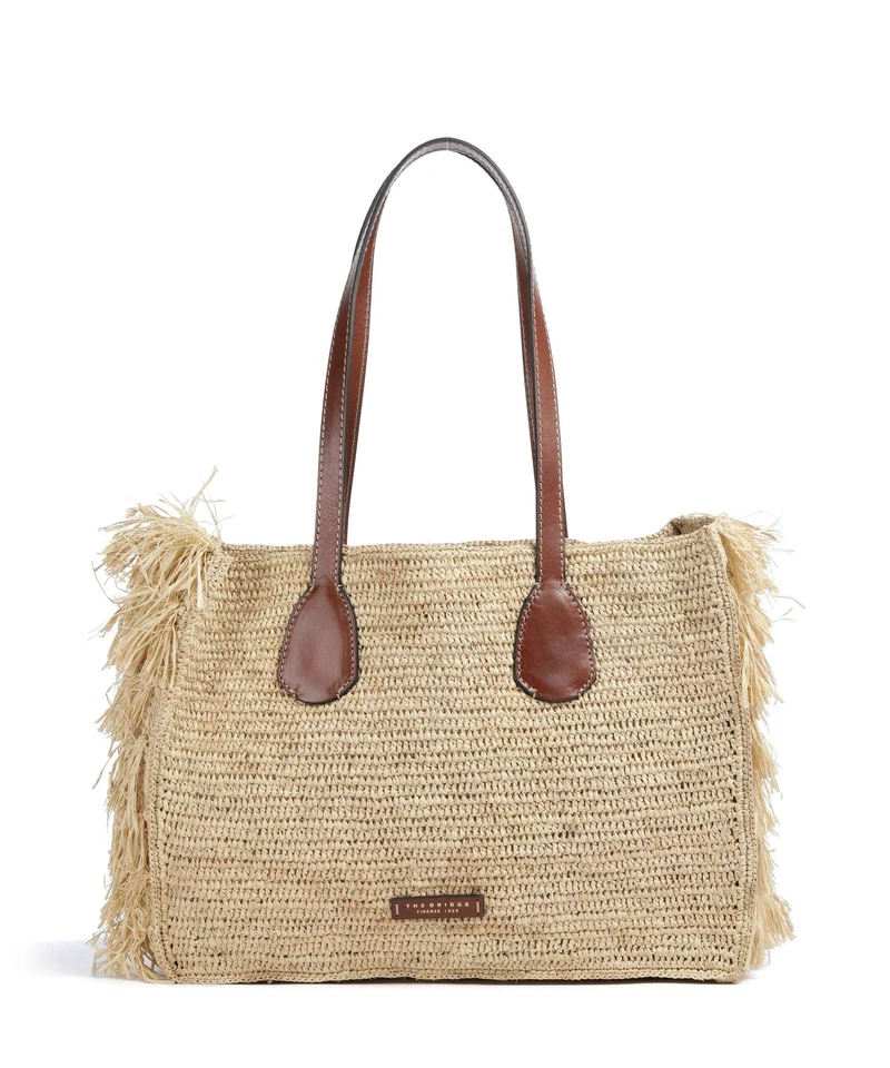 The Bridge Luna Borsa shopper marrone