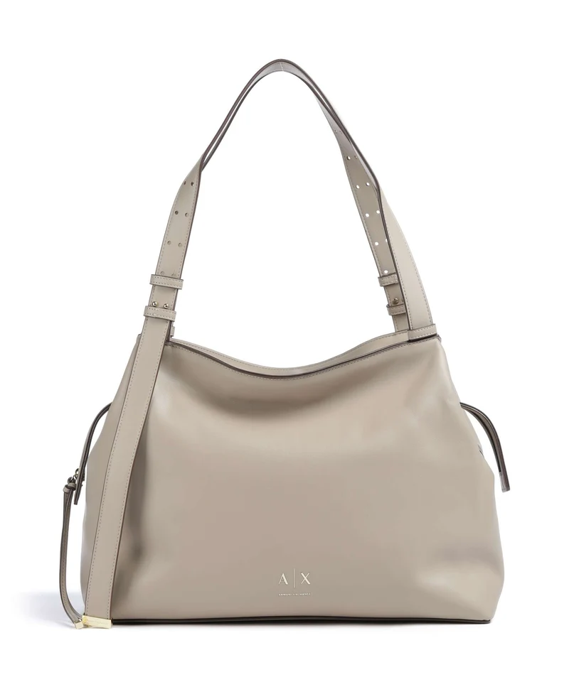 Armani Exchange Alice M Borsa hobo sand
