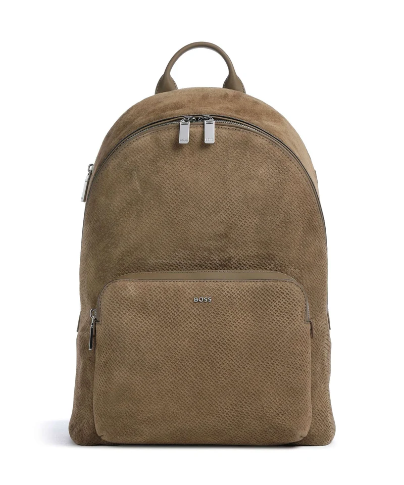 BOSS Crosstown Zaino dark beige