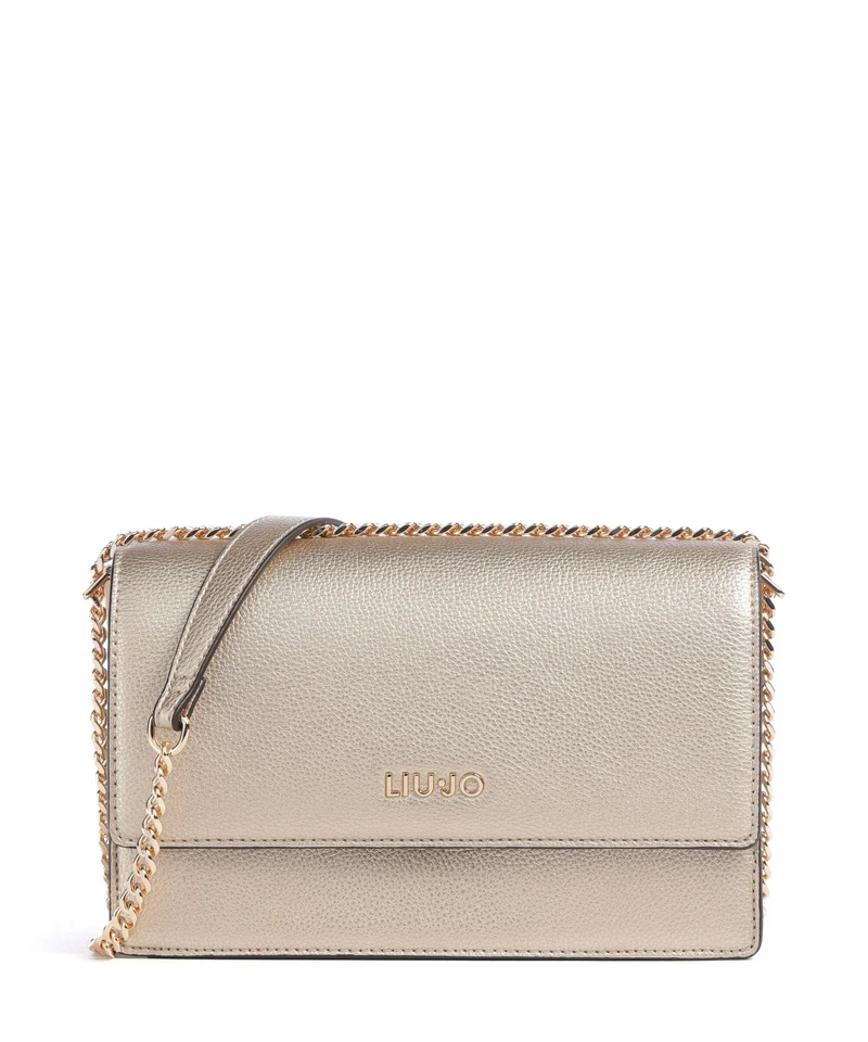 Liu Jo Manhattan S Borsa a spalla light gold