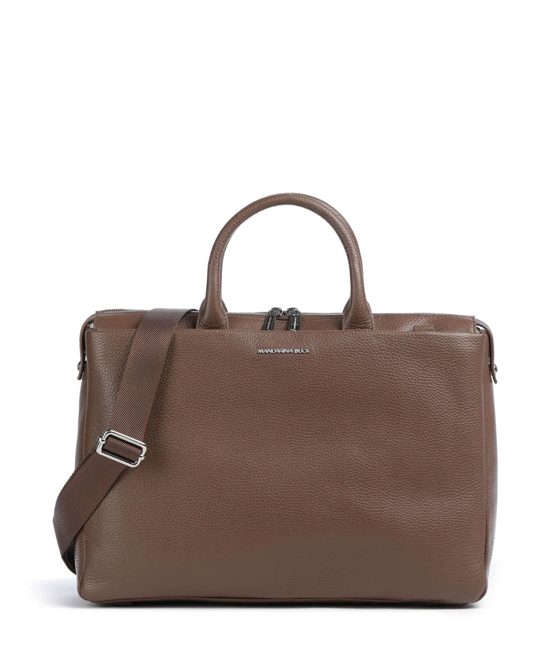Mandarina Duck Mellow Urban Cartella milk chocolate
