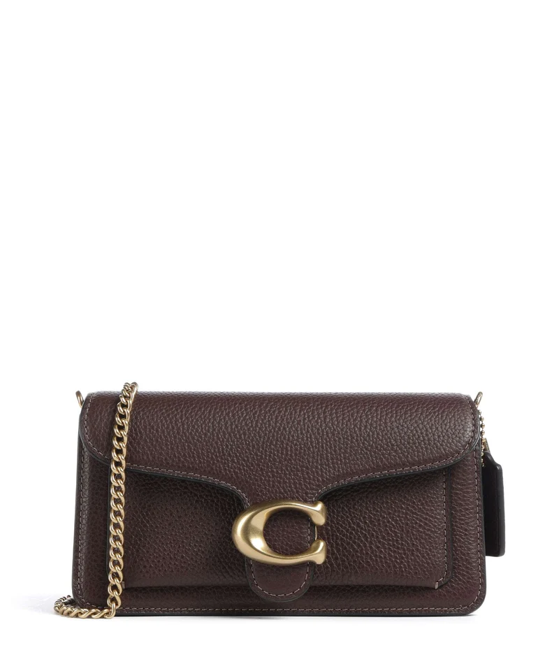 Coach Tabby Chain 19 Borsa a tracolla maple