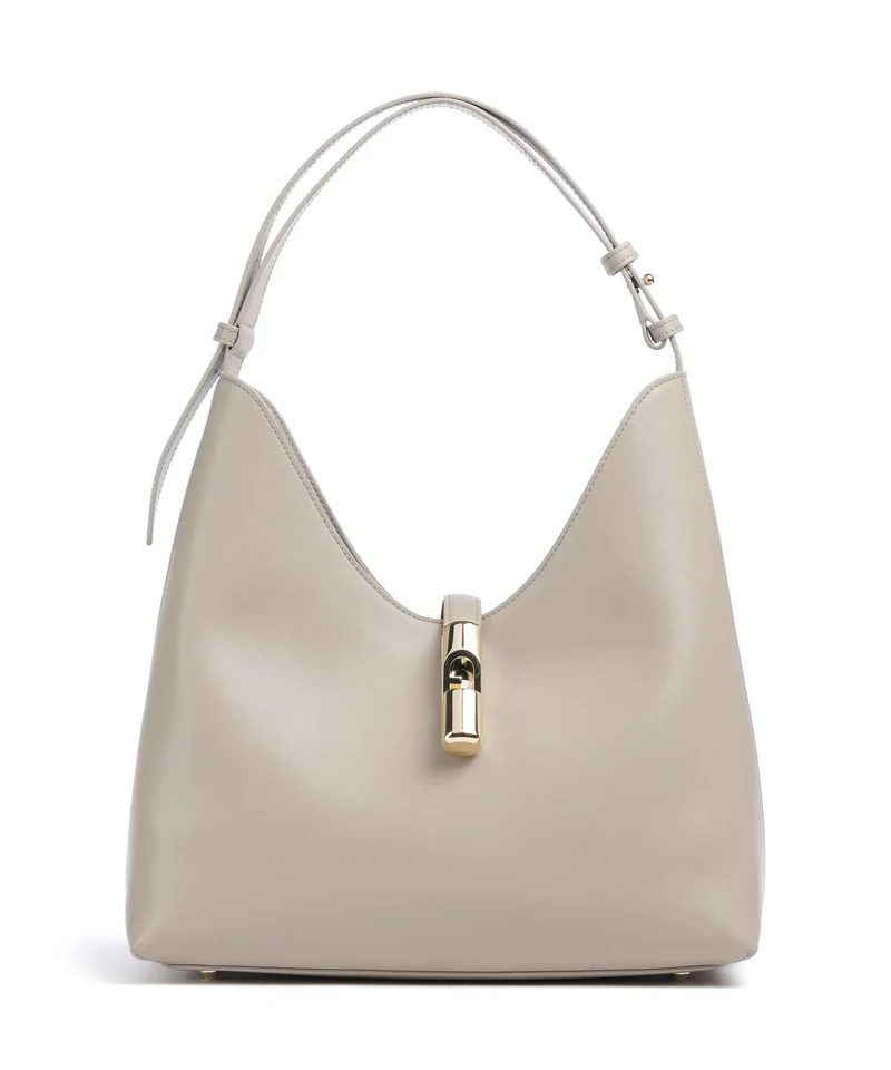 Furla Goccia M Borsa hobo linen