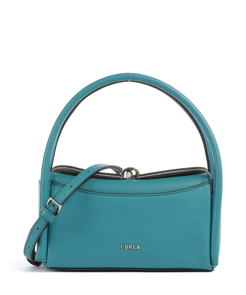 Furla Nicole Mini Borsa a mano amatore blue