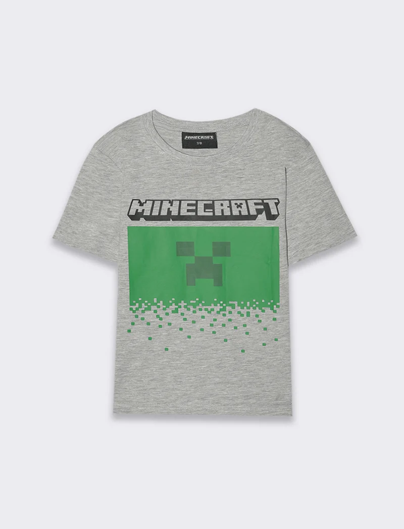 Tshirt Minecraft da bambino - Verde
