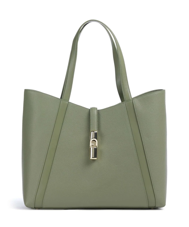 Furla Goccia L Borsa shopper avocado
