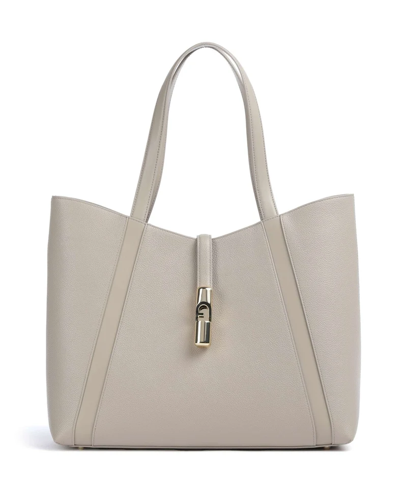 Furla Goccia L Borsa shopper linen