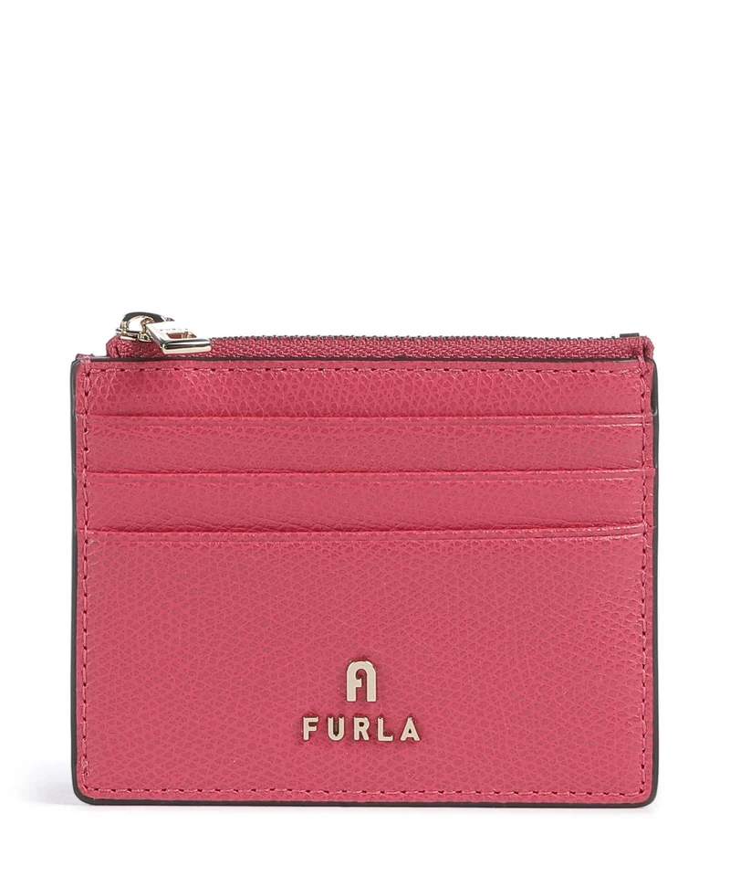 Furla Camelia S Porta carte di credito velvet pink