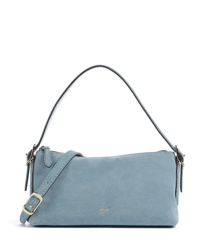 Abro Suede Carina Borsa a spalla sapphire