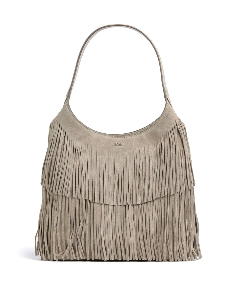 BOSS Lenah Borsa hobo light beige