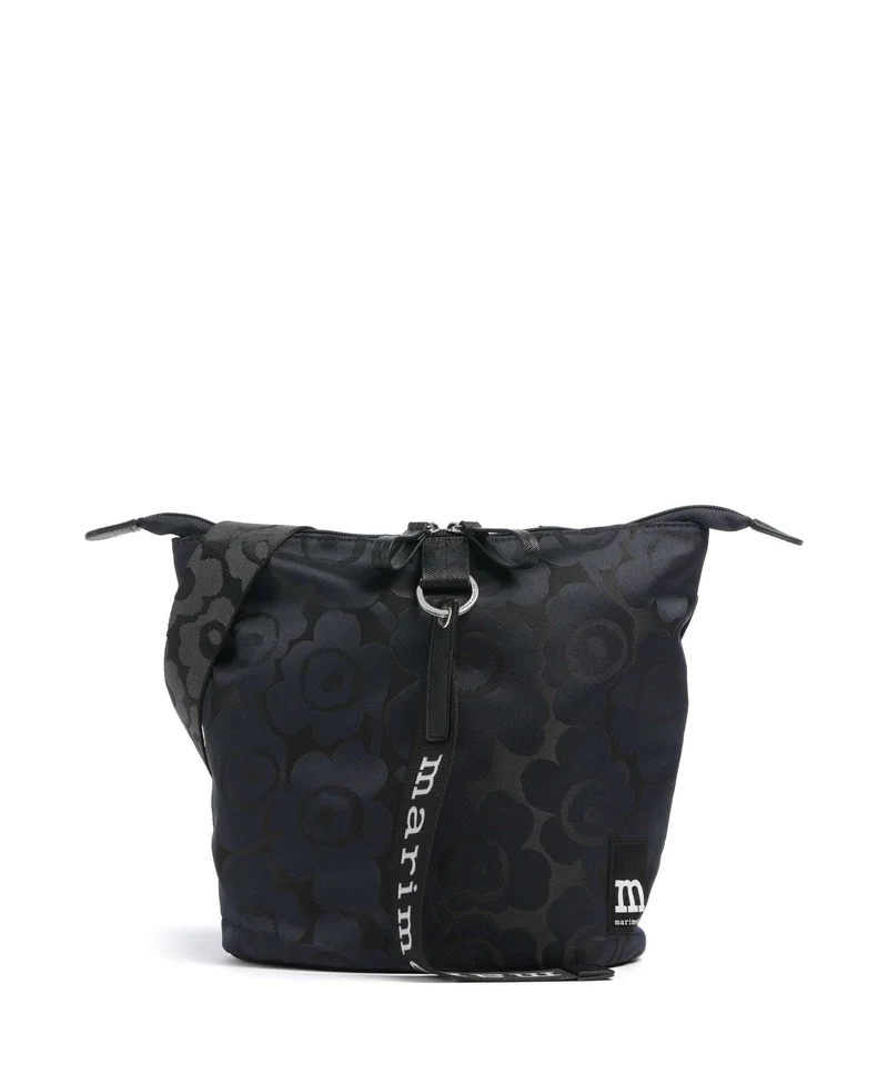 Marimekko Carry All Unikko Borsa a tracolla blue/dark blue