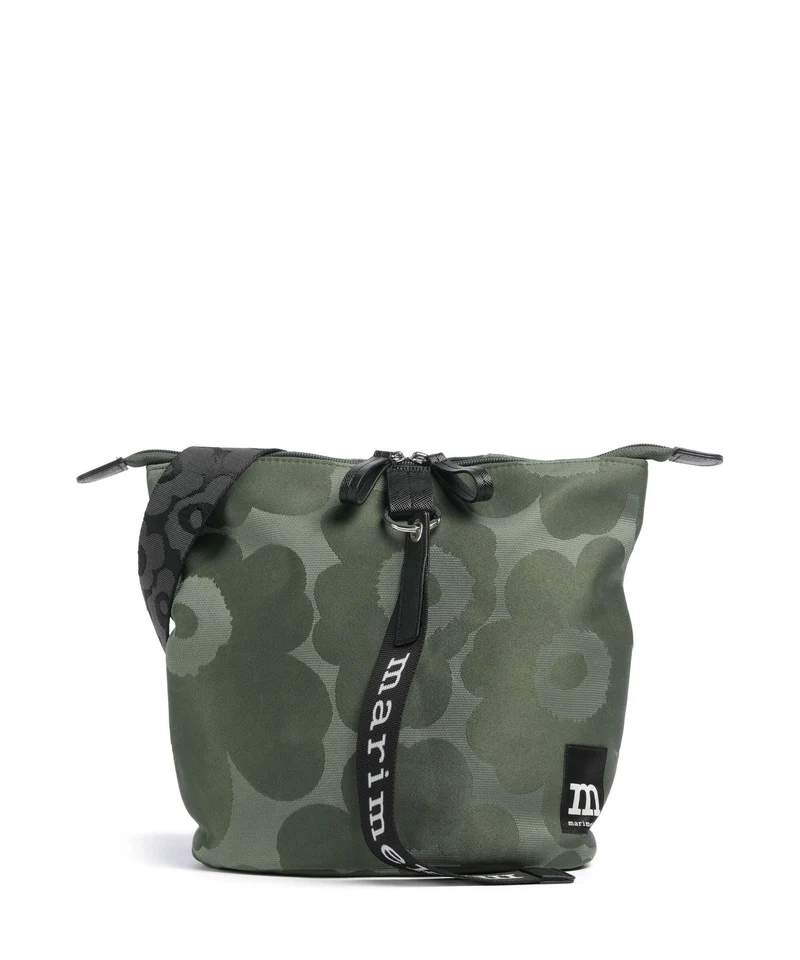 Marimekko Carry All Unikko Borsa a tracolla green/light green