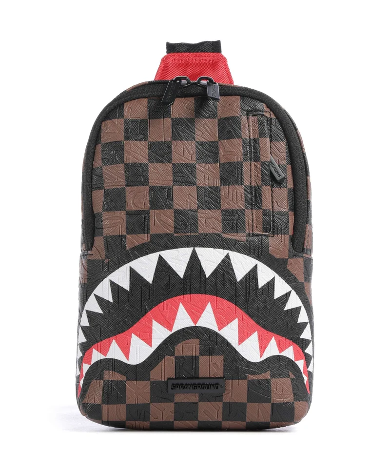 Sprayground Check 2 Emboss Borsa sling multicolour