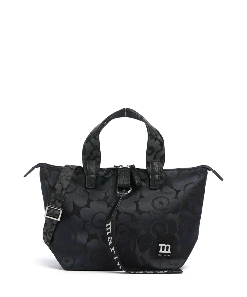 Marimekko All Day Unikko Borsa a mano blue/dark blue