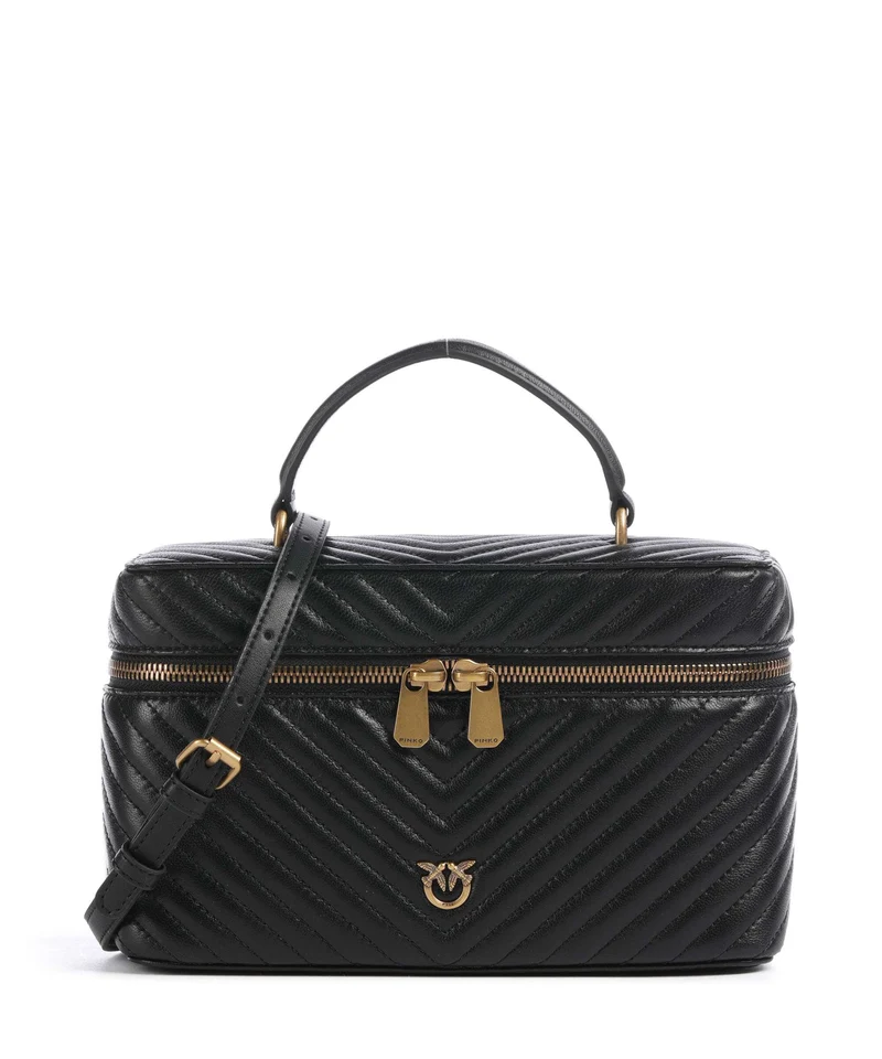Pinko Vanity Classic Borsa a mano nero/antique gold