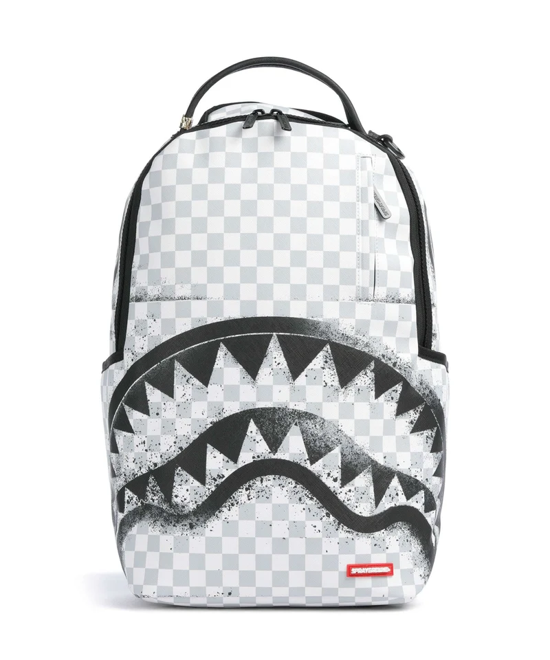 Sprayground Red Stencil Shark Zaino multicolour