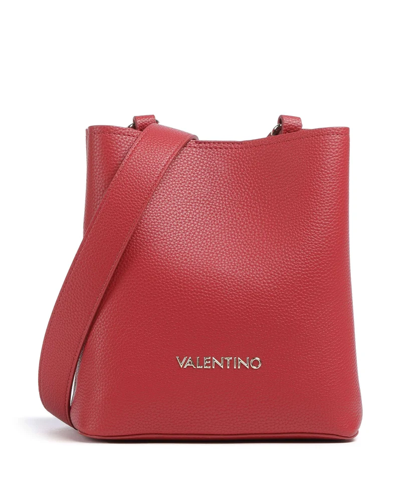 Valentino Bags Brixton Borsa a secchiello rubino