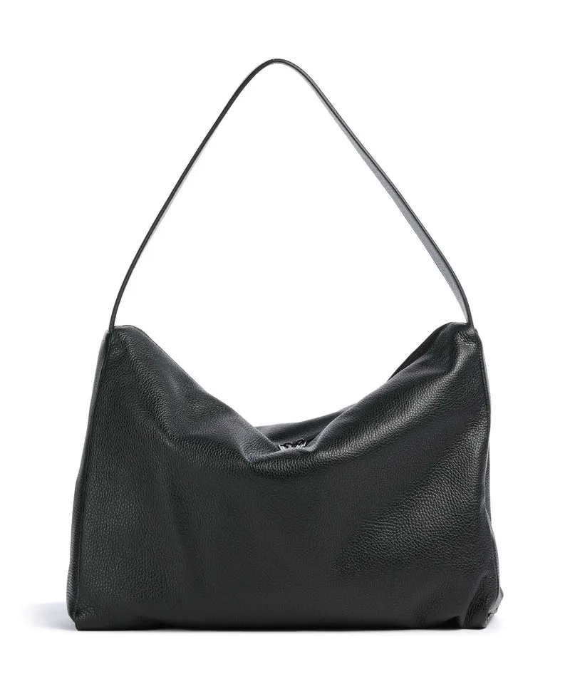 Mandarina Duck Mellow Leather Borsa hobo nero