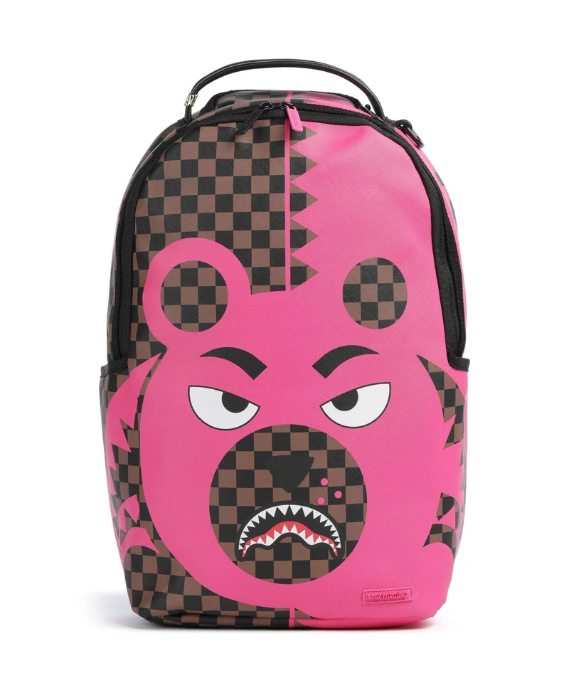 Sprayground Pink Bear Shark Zaino multicolour