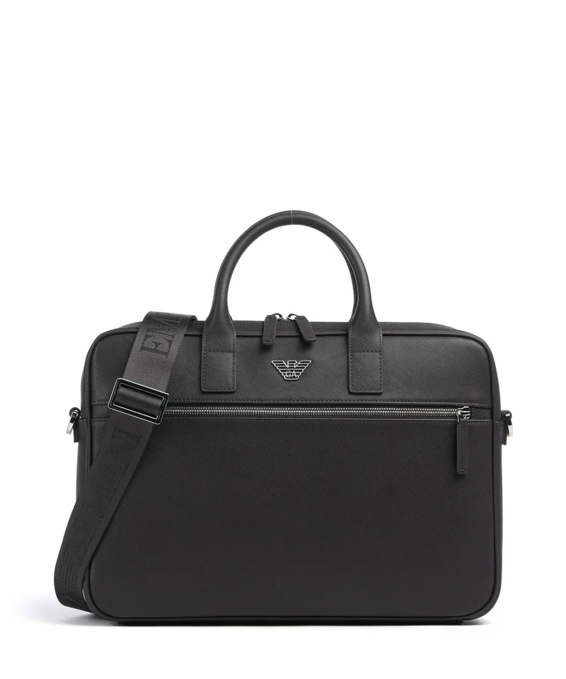 Emporio Armani Business Regenerated Cartella ebony