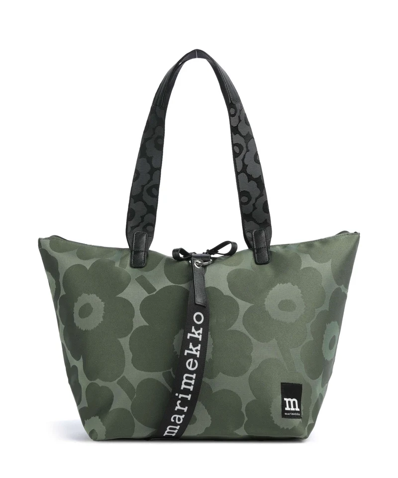 Marimekko All Day Unikko Borsa shopper green/light green
