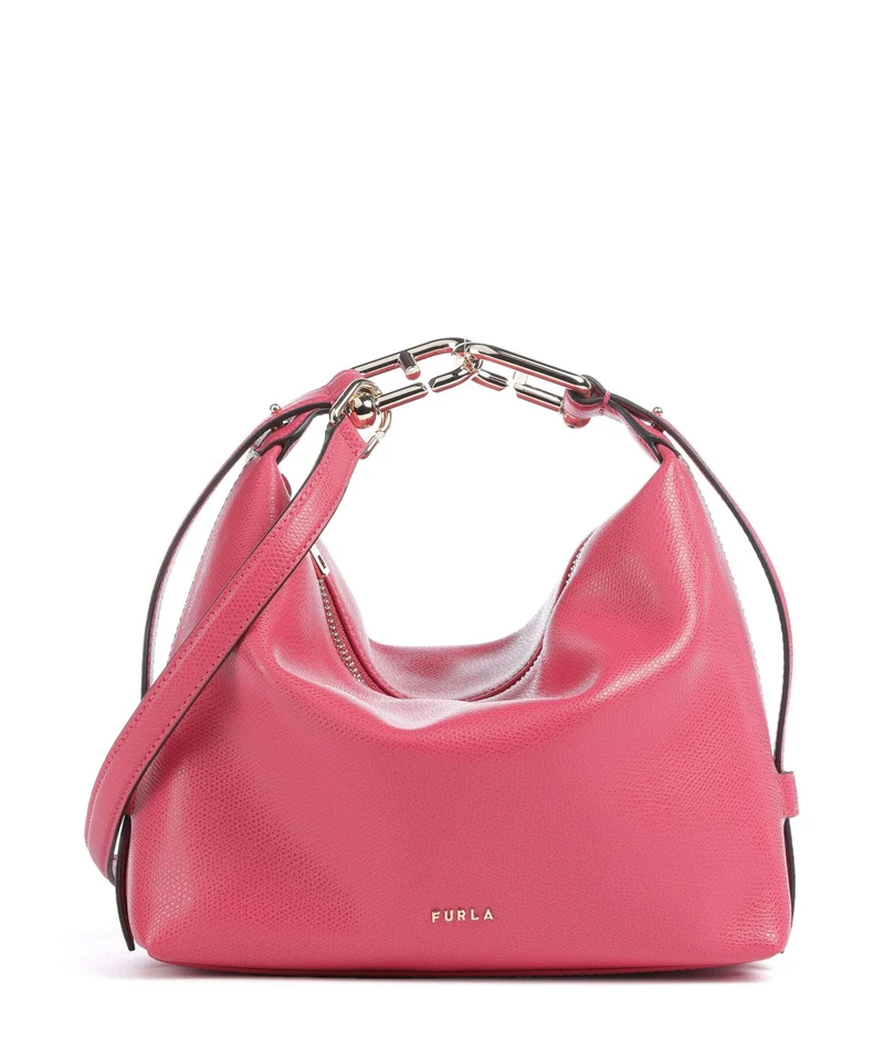 Furla Tonie Mini Borsa a spalla velvet pink