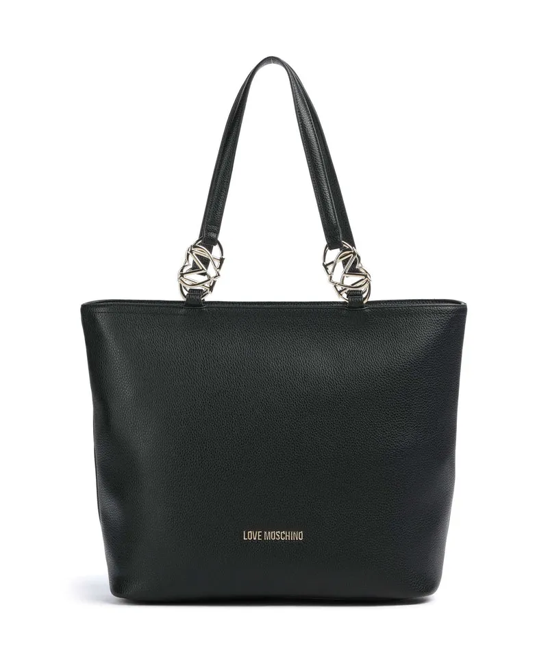 Love Moschino Jewel Borsa shopper black