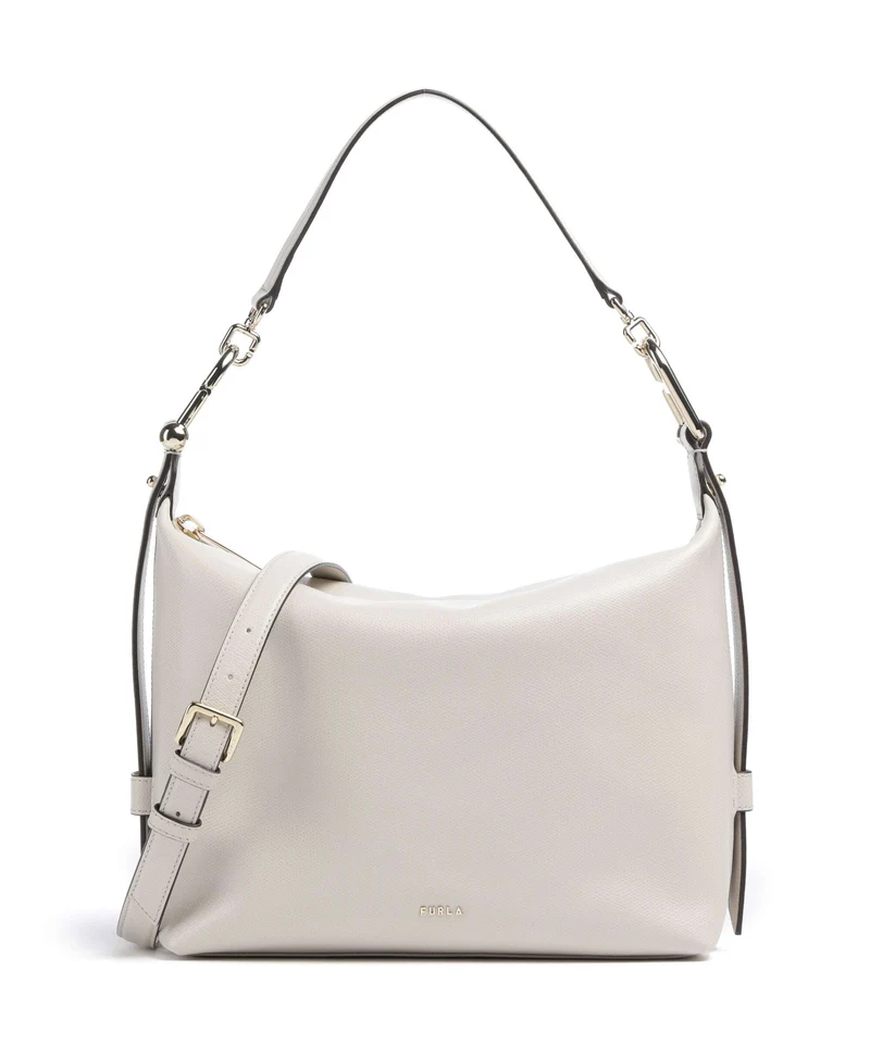 Furla Tonie M Borsa hobo sabbia