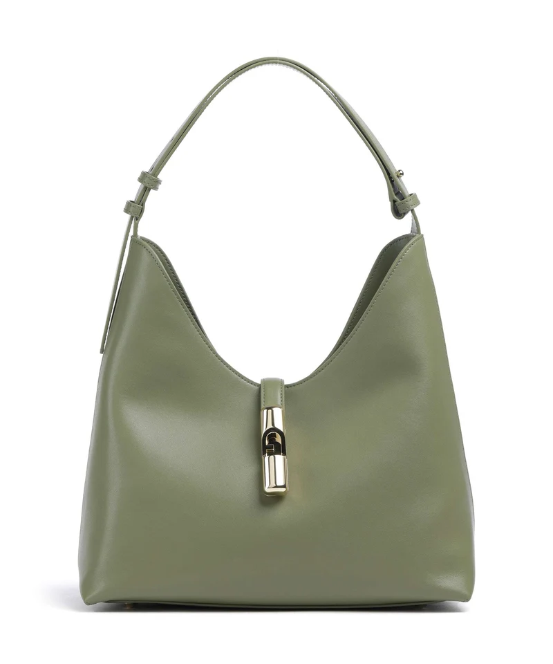 Furla Goccia M Borsa hobo avocado