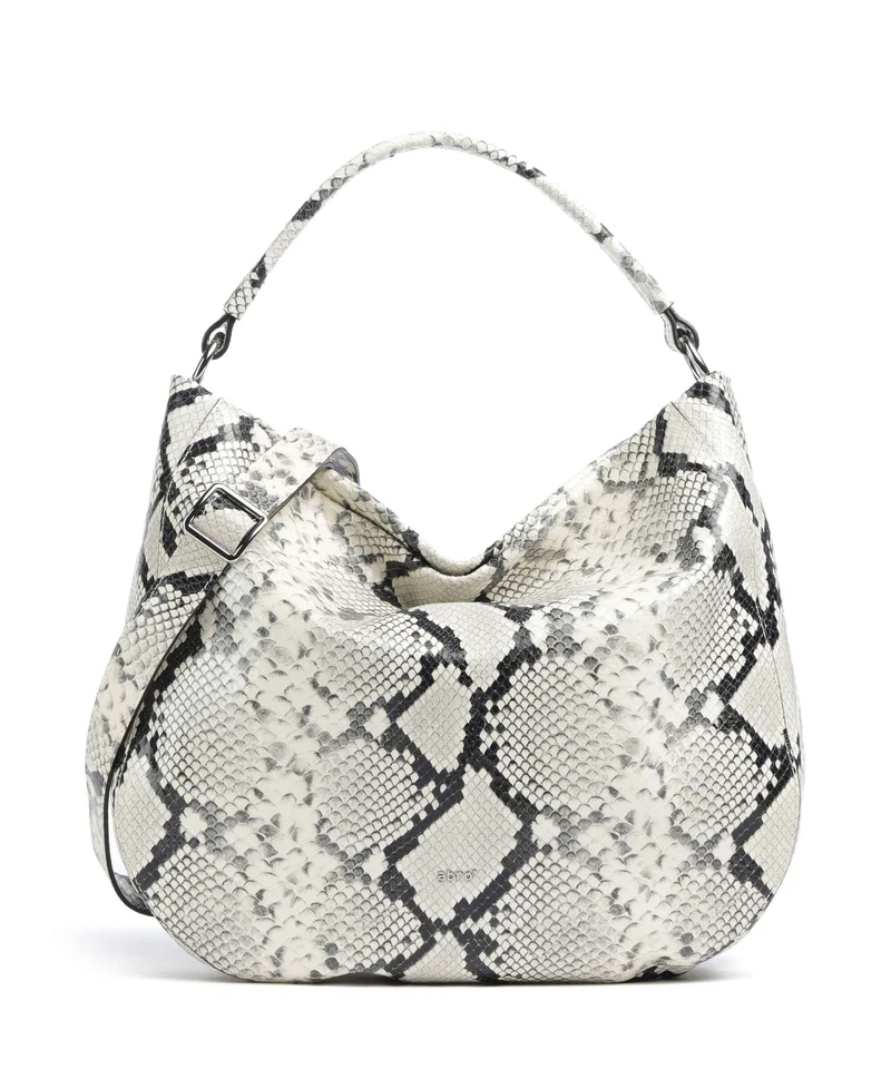 Abro Pitone Mia Borsa hobo beige