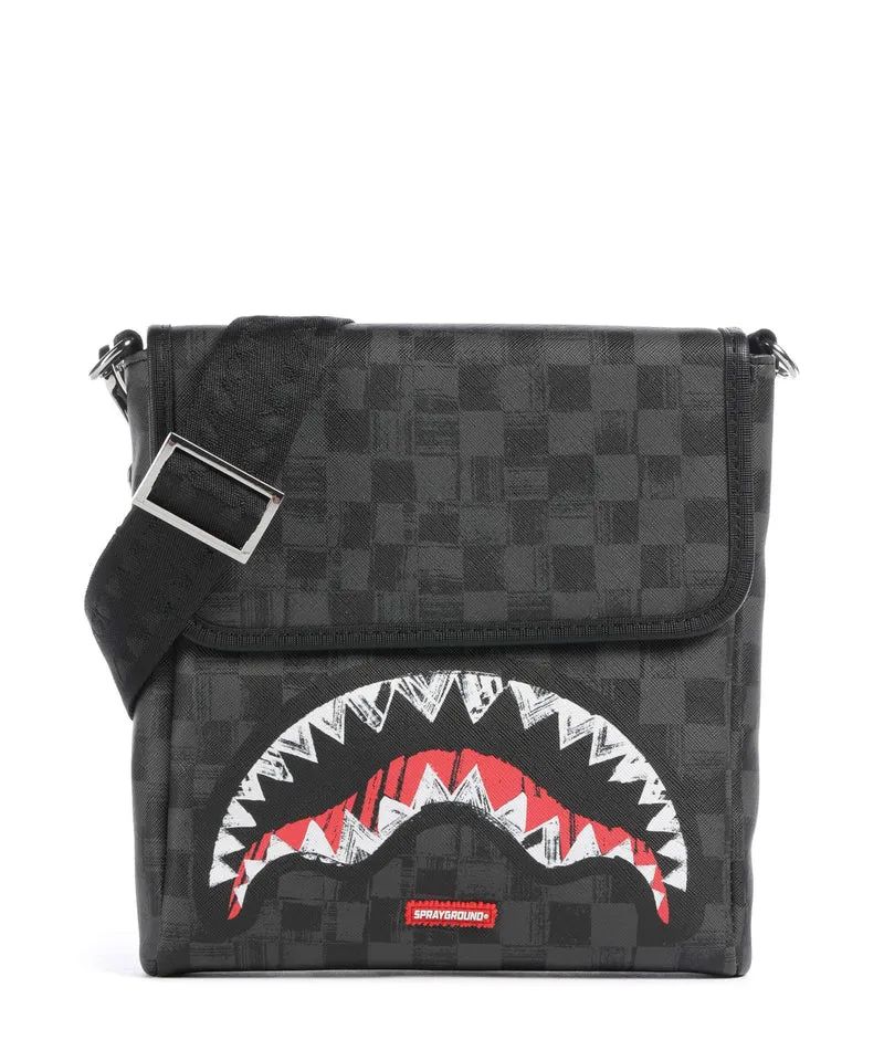 Sprayground Scribble Shark Borsa a tracolla multicolour