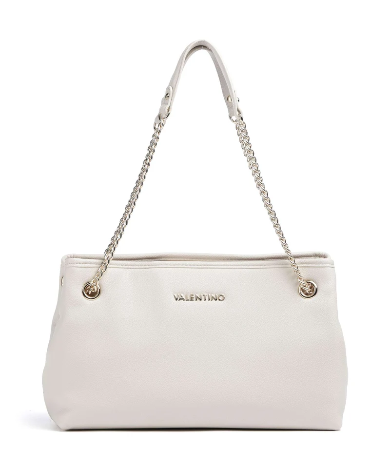Valentino Bags Rhea Re Borsa shopper ecru
