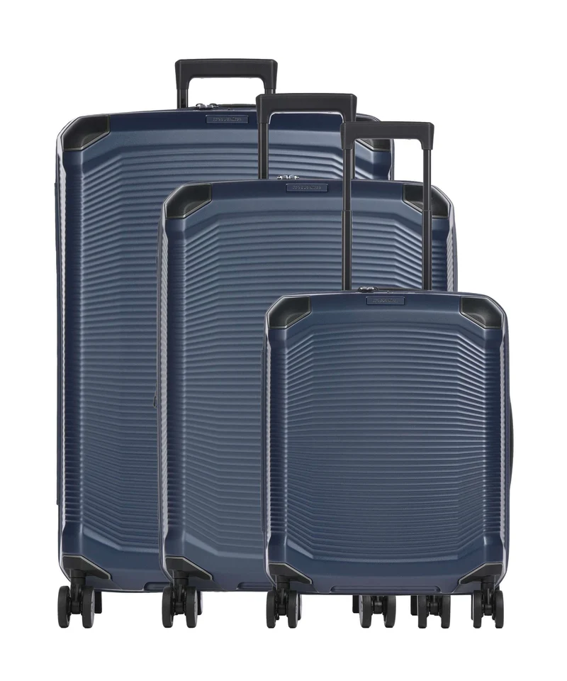 Travelite Millenium Set valigie trolley (4 ruote) navy
