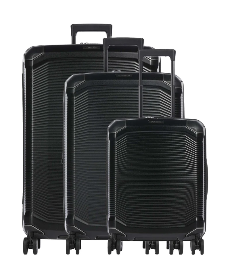 Travelite Millenium Set valigie trolley (4 ruote) black