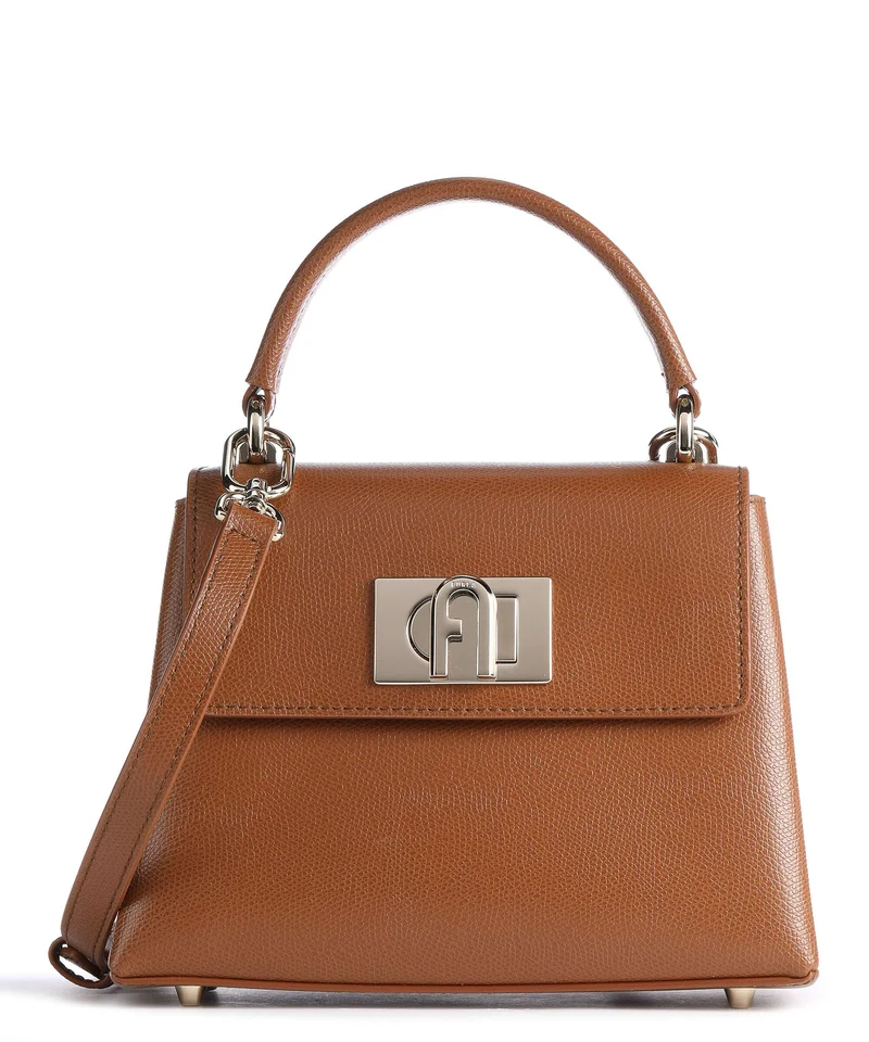 Furla 1927 Mini Borsa a mano cognac
