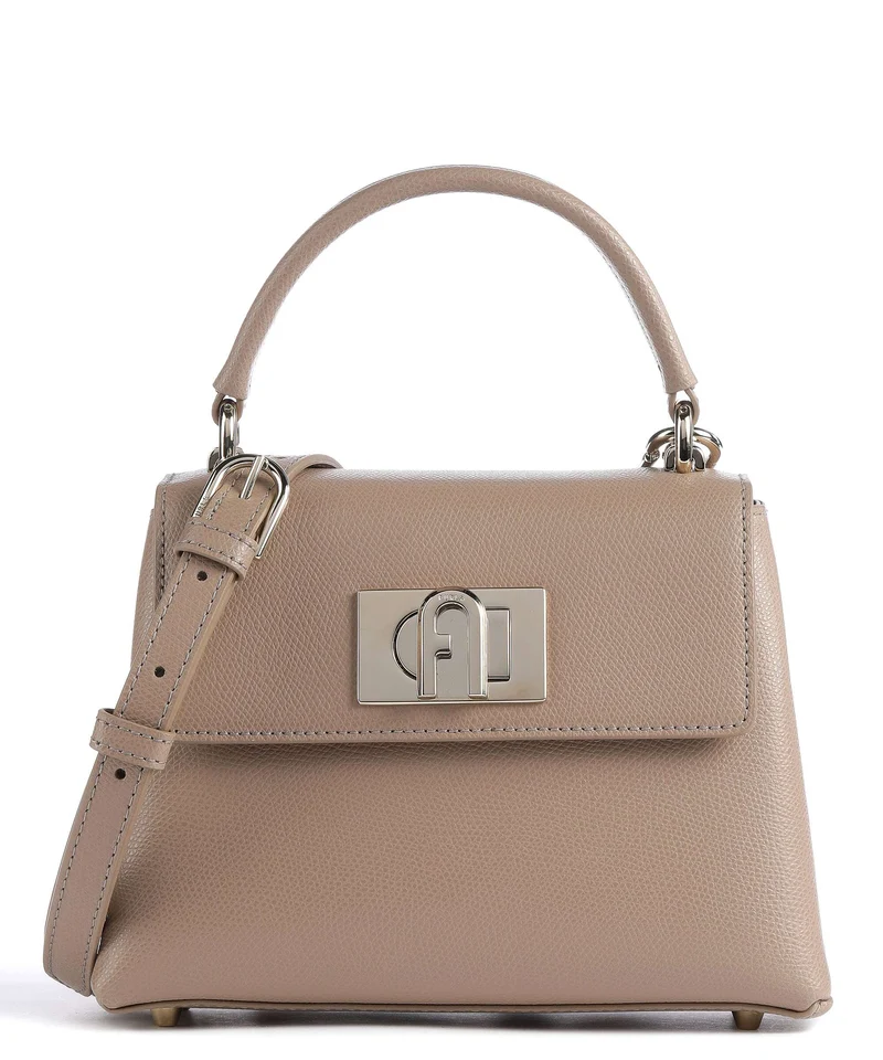 Furla 1927 Mini Borsa a mano greige