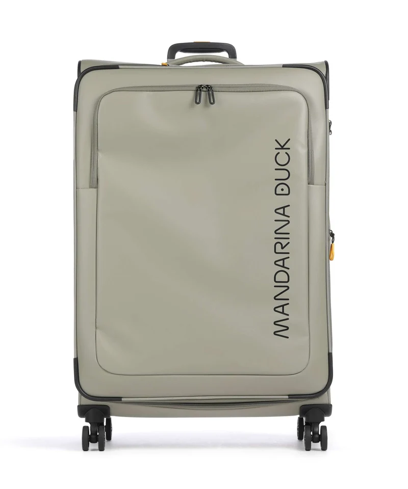 Mandarina Duck Eco Coated Valigia trolley (4 ruote) mud