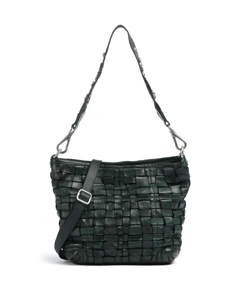Campomaggi Borsa hobo green bottle