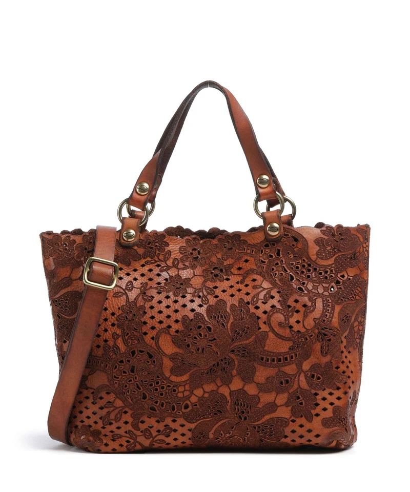 Campomaggi Borsa a mano cognac