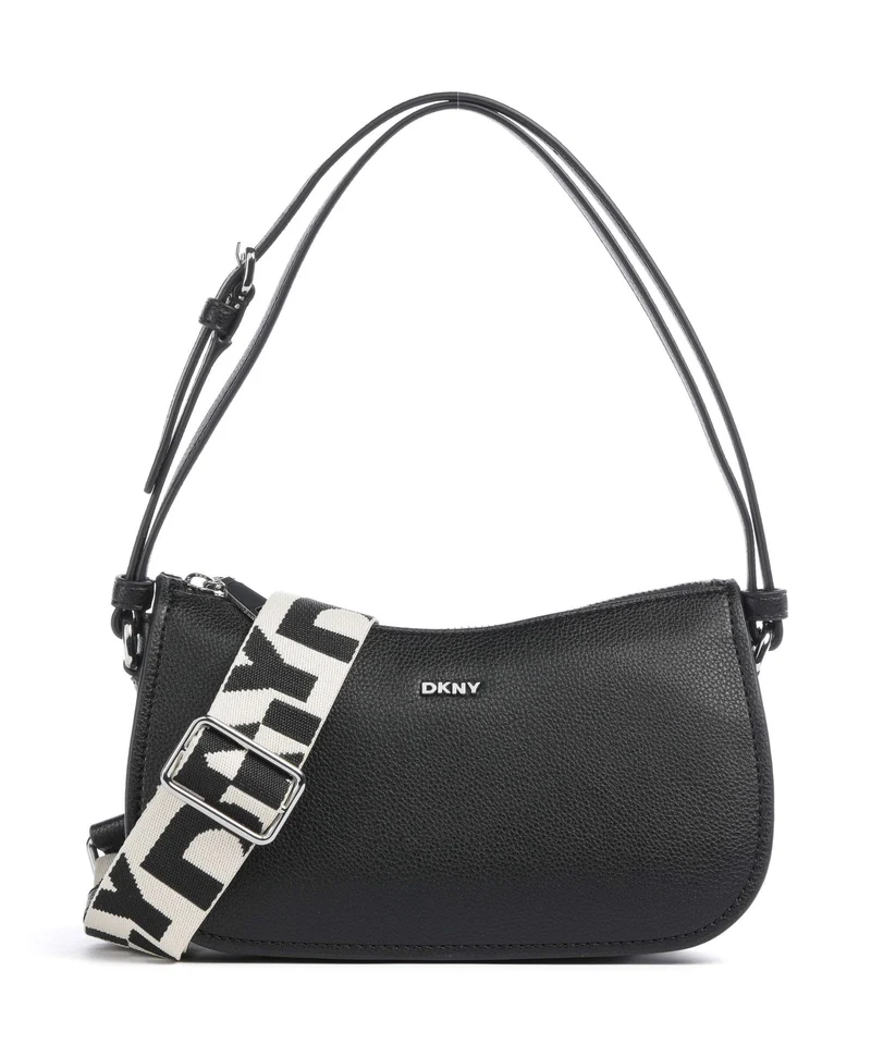 DKNY Nessa Borsa a spalla black/silver
