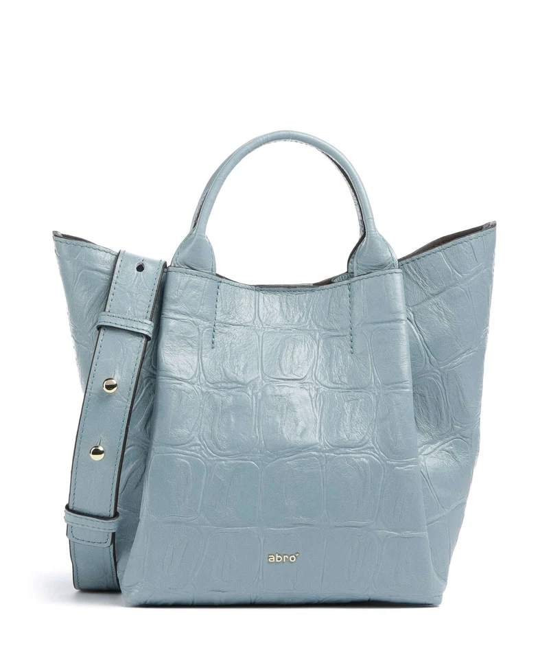 Abro Maxi Cocco Essential Small Borsa a mano sapphire