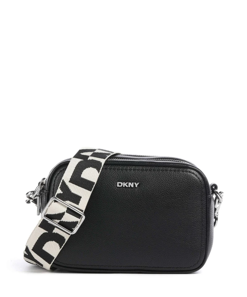 DKNY Nessa Borsa a tracolla black/silver