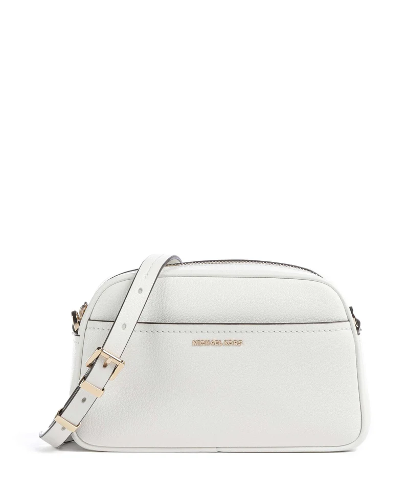 Michael Kors Jet Set Small Borsa a tracolla optic white