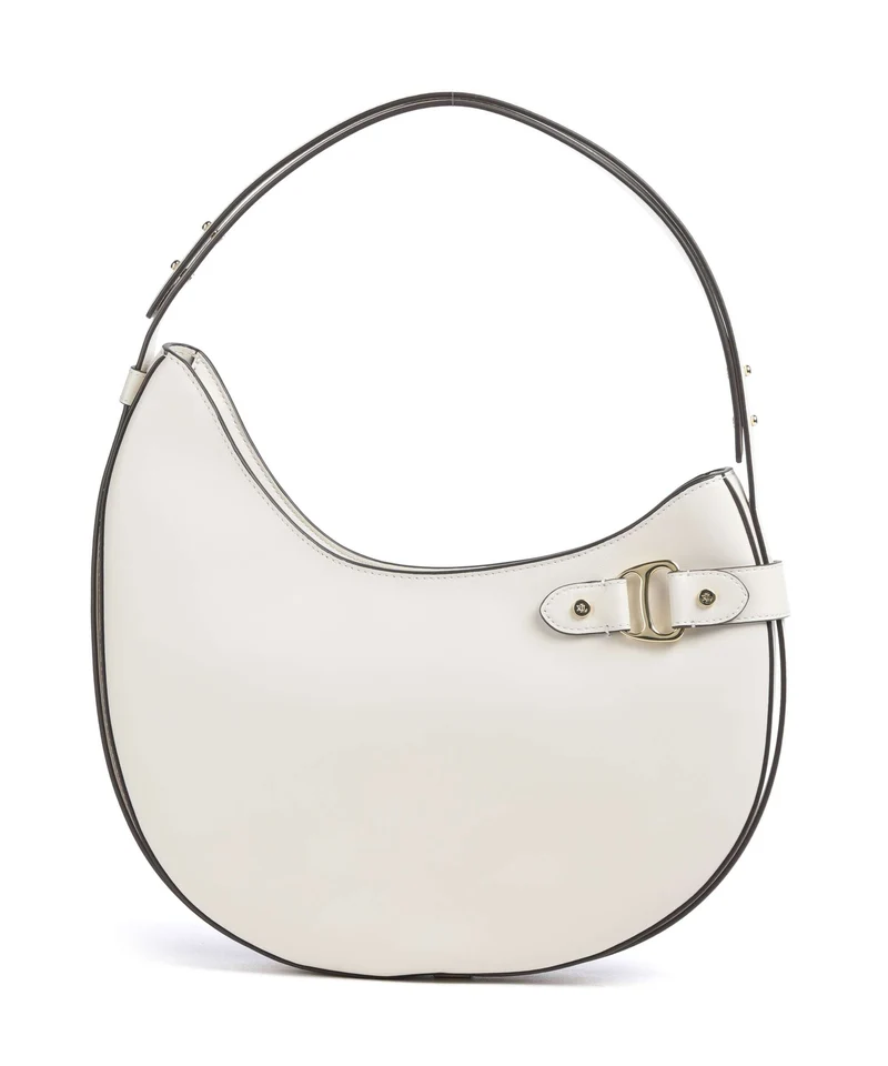 Lauren Ralph Lauren Tasha Large Borsa a spalla soft white