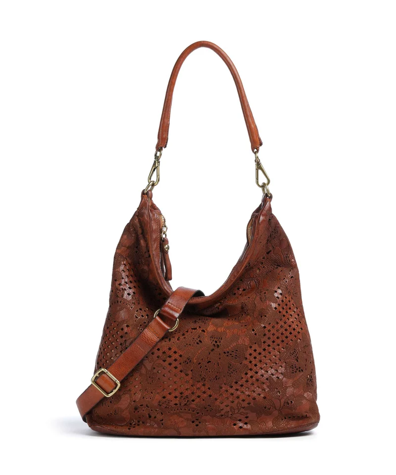 Campomaggi Borsa hobo cognac