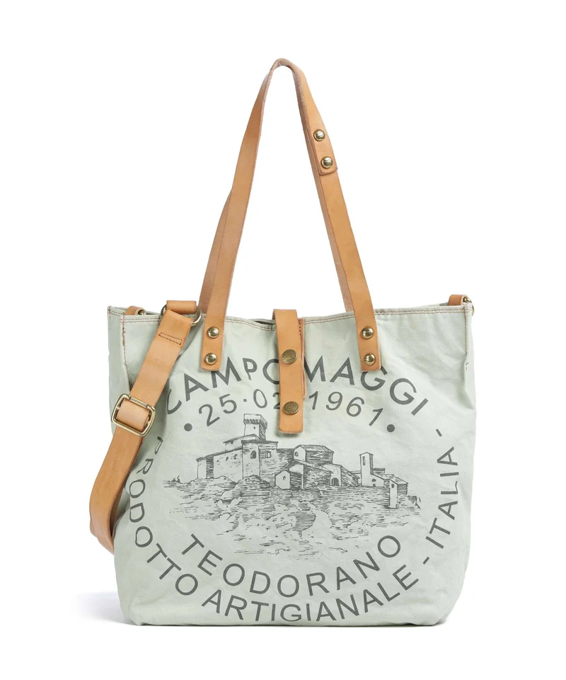 Campomaggi Borsa shopper green