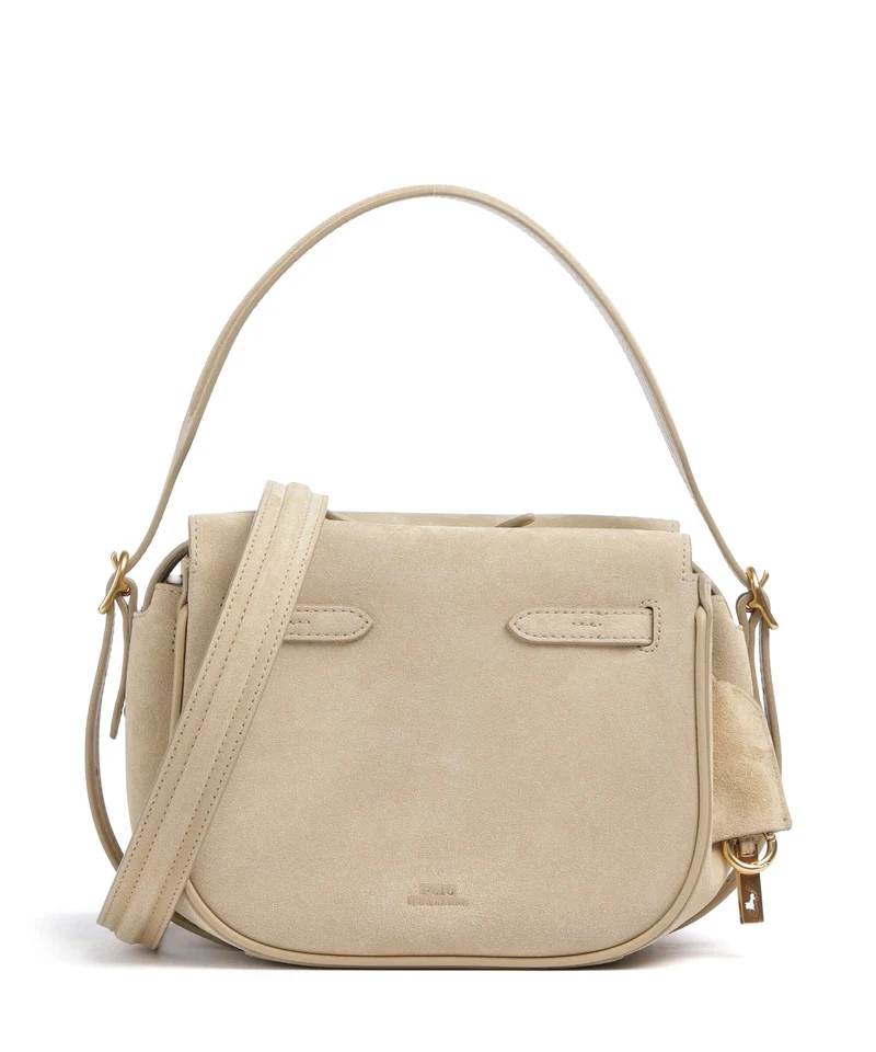 Polo Ralph Lauren ID Collection Small Borsa a spalla cashew
